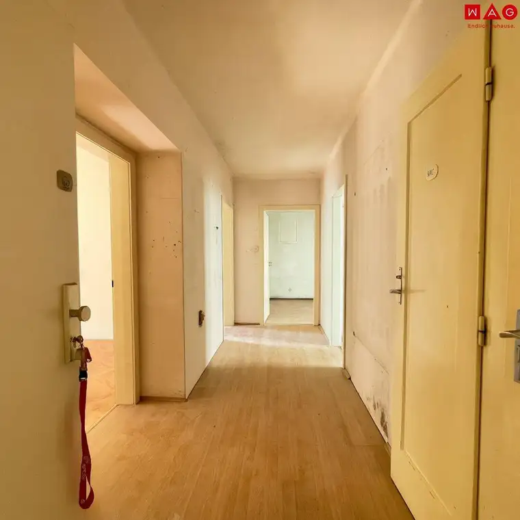 Charmante Wohnung mit Entwicklungspotenzial – ruhig gelegen in Linz-Urfahr