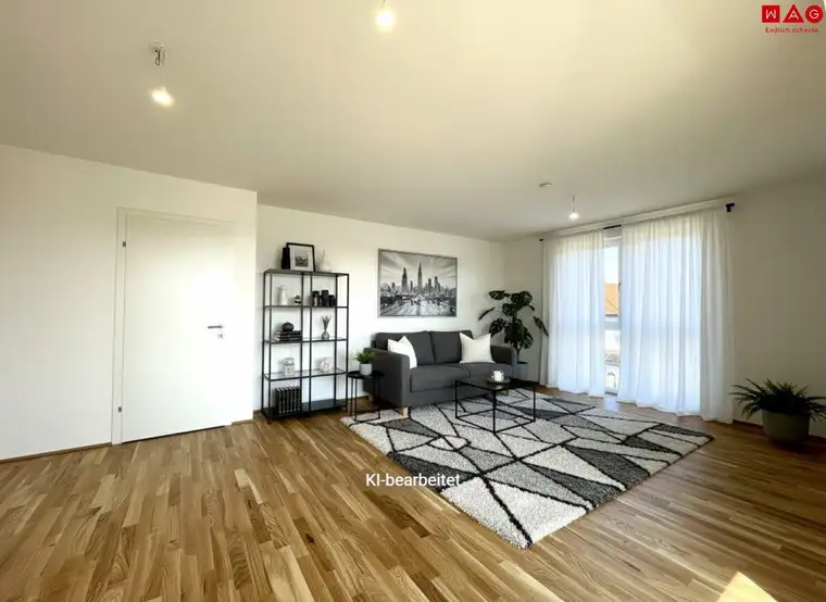 Leonding: Familienwohnung mit durchdachter Grundrissplanung und bester Infrastruktur sowie energieeffizienter Bauweise