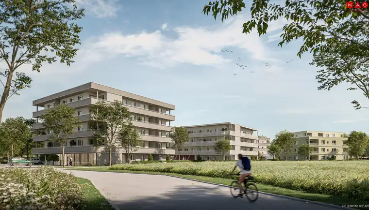 Naturnahes Wohnen in Gunskirchen - geförderte Mietwohnungen in moderner Hybridbauweise