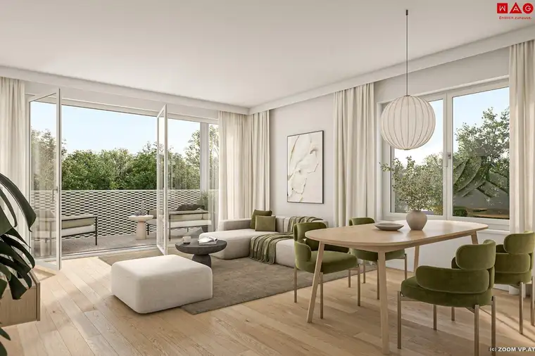 Naturnahes Wohnen in Gunskirchen - geförderte Mietwohnungen in moderner Hybridbauweise