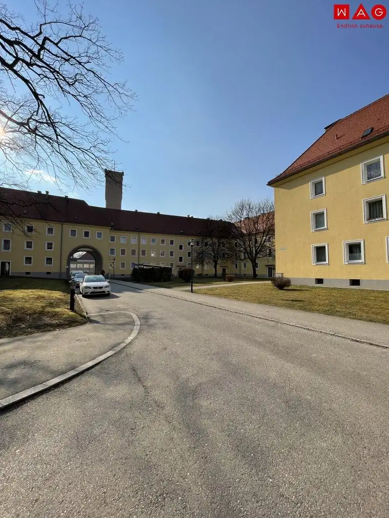 Wohnen zum Wohlfühlen! Freundliche 2-Zimmer-Wohnung in Steyr mit Wohnküche und vielseitiger Raumaufteilung; ab Oktober verfügbar!