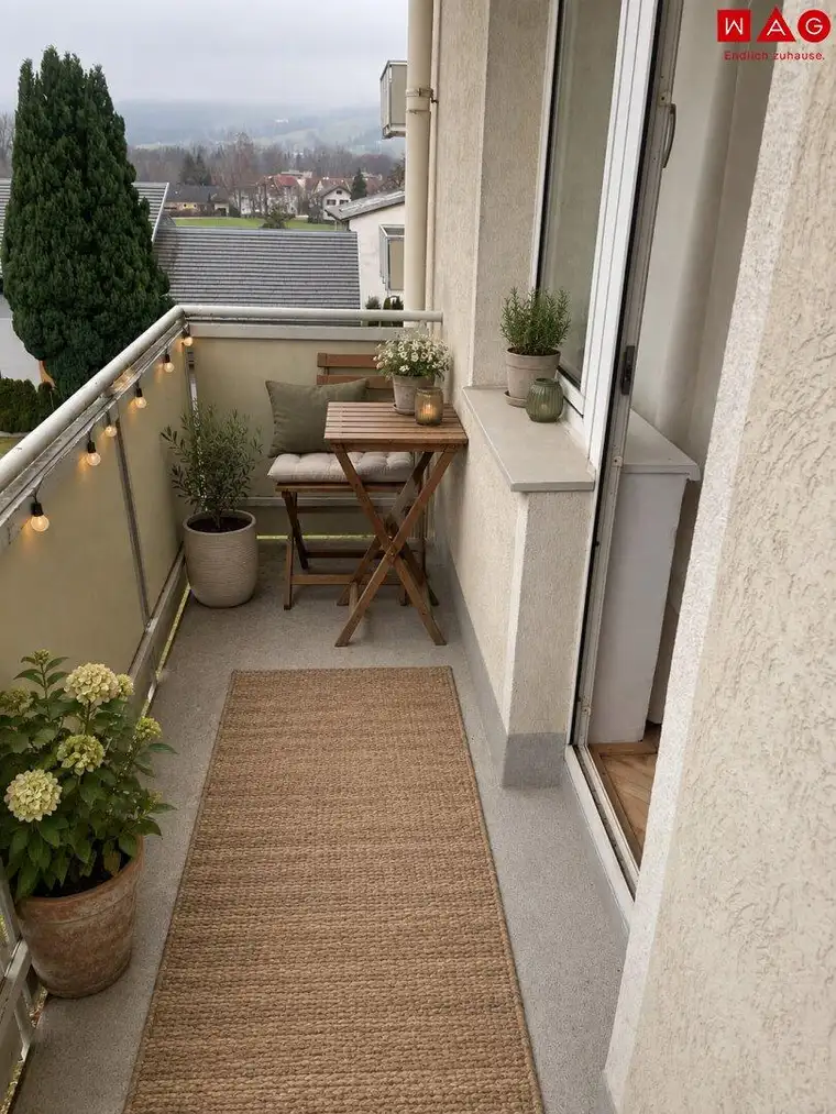 Wohnen in der wunderschönen Pyhrn-Priel Region: Gemütliche 2-Zimmer wohnung mit Balkon und Lift – ab November 2026 verfügbar!