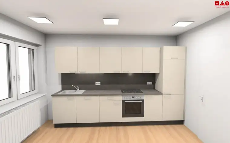 Neu sanierte 3-Zimmer-Wohnung mit Loggia!