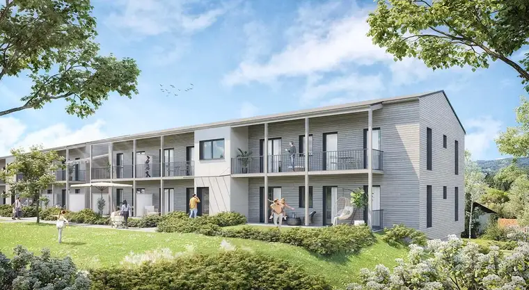 PROVISIONSFREI - ERSTBEZUG - 4-Zimmer-Wohnung in ruhiger Lage mit Balkon und tollem Ausblick - geförderte Miete - 4 Zimmer 