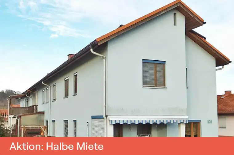 Kirchbach-Zerlach - geförderte Miete ODER geförderte Miete mit Kaufoption - 3 Zimmer 