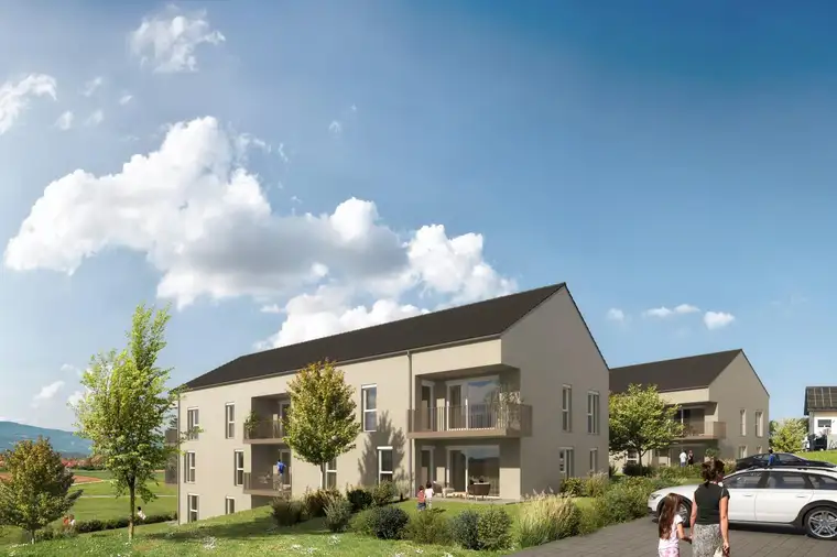 PROVISIONSFREI - Wunderschöne Erstbezugswohnung mit großem Balkon - geförderte Miete - 4 Zimmer 