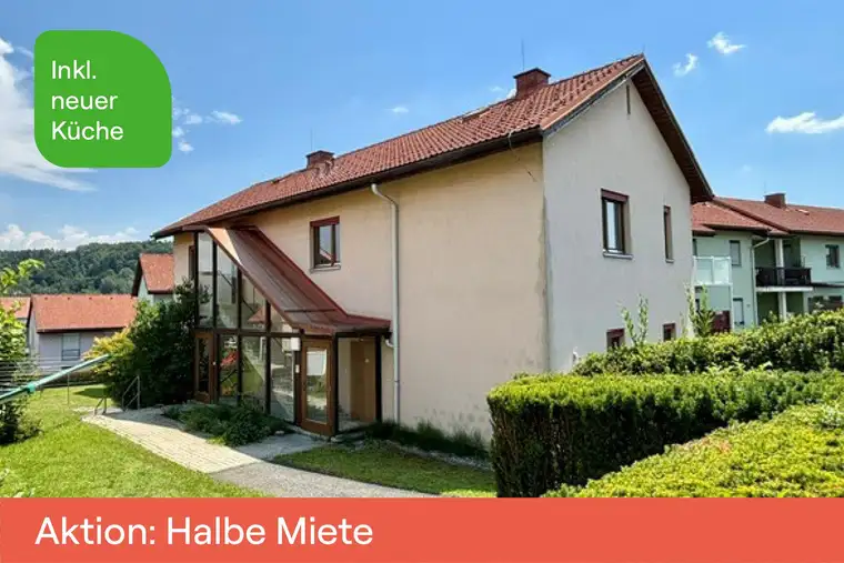 AKTION &amp; NEUE KÜCHE - TOP-4-Zimmer-Maisonettewohnung mit Terrasse und Carportparkplatz - geförderte Miete ODER geförderte Miete mit Kaufoption - 4 Zimmer 