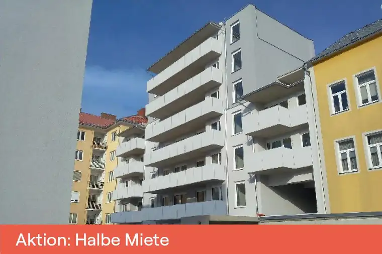 AKTION: 1/2 Miete für die ersten 6 Monate - Sonnige 3-Zimmer-Wohnung mit Balkon - geförderte Miete - 3 Zimmer 