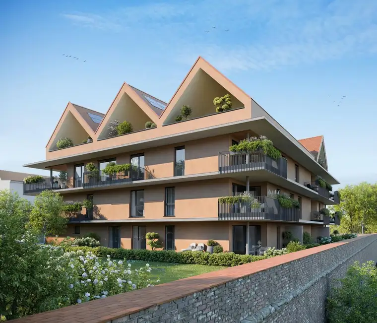 PROVISIONSFREI - Ihr neues Zuhause über den Dächern – Erstbezug 3-Zimmer-Wohnung mit Balkon &amp; Loggia - Eigentum - 3 Zimmer 