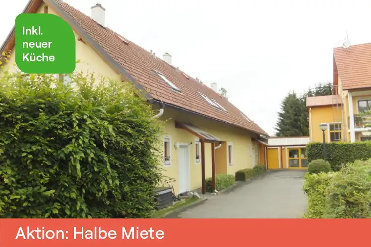 PROVISIONSFREI - NEUE KÜCHE - Geräumige 3-Zimmer-Wohnung mit Balkon in AKTION - geförderte Miete ODER geförderte Miete mit Kaufoption - 3 Zimmer 