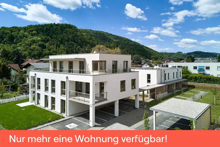 PROVISIONSFREI - Moderne Erstbezugswohnung - 3-Zimmer mit überdachtem Balkon - Eigentum - 3 Zimmer 