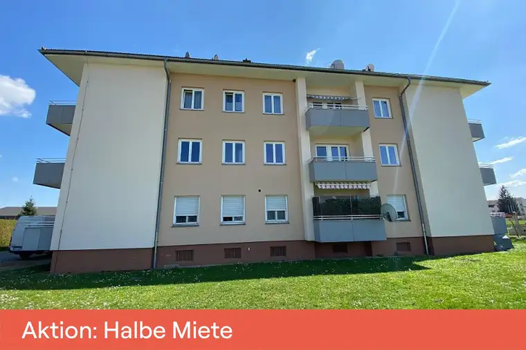 AKTION: 1/2 Miete für die ersten 6 Monate - 3-Zimmer-Wohnung mit Balkon - Miete - 3 Zimmer 