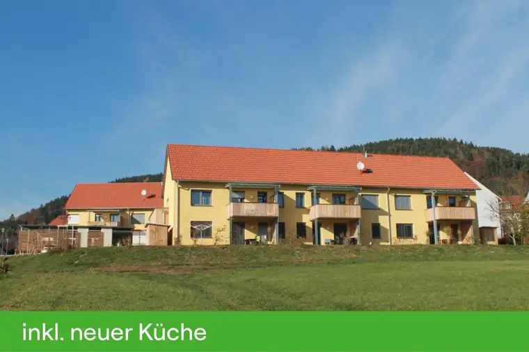 NEUE Küche - Schöne 4-Zimmer-Wohnung mit Balkon - geförderte Miete ODER geförderte Miete mit Kaufoption - 4 Zimmer 