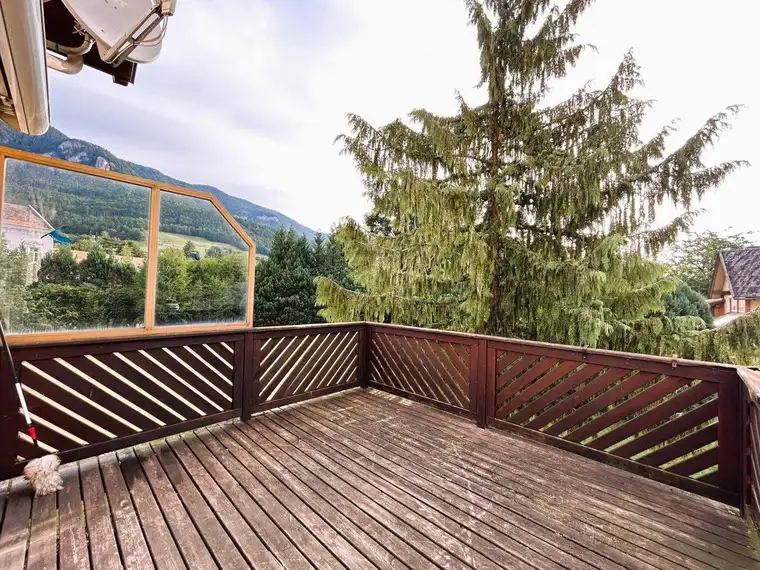Helle 3-Zimmer-Wohnung mit Terrasse, Wintergarten &amp; Gartenmitbenützung in Payerbach
