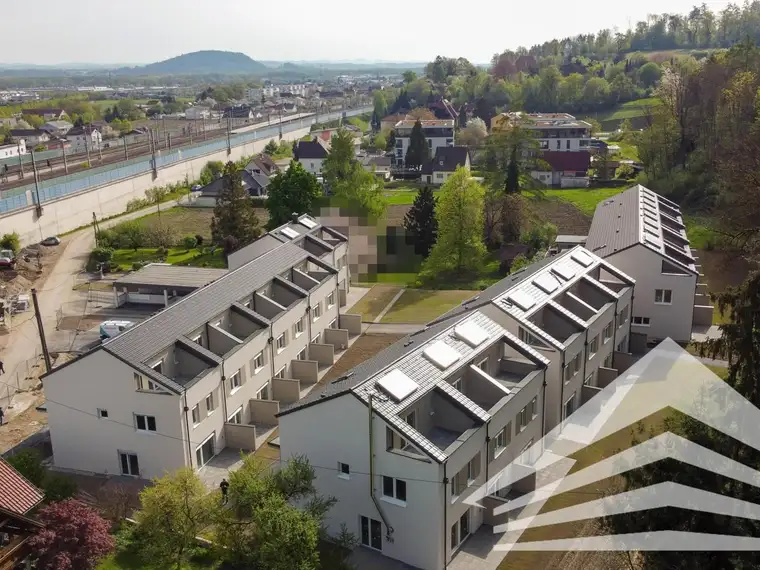 Provisionsfrei! Neubau Reihenhaus mit Keller und Dachterrasse in Pichling