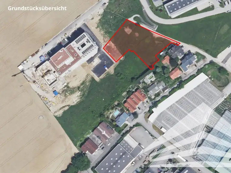 3.459 m ² Betriebsbaugrund mit Baurecht in Pasching nahe der Plus-City