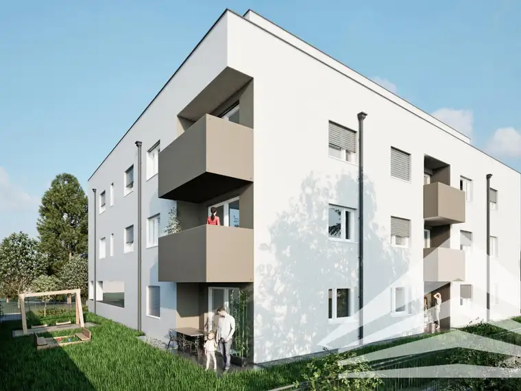 **Gartenstraße Perg** 3-Zimmer Neubauwohnung mit Loggia in Bestlage - TOP 12