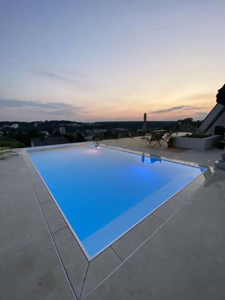 +PHÄNOMENALE Villa mit traumhaftem Panorama, Klima, Pool, Sauna, Designermöbel, direkt in Oberpullendorf zu kaufen!