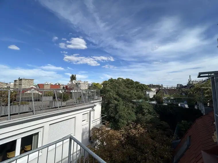 +DACHTERRASSENTRAUM mit Blick auf den 1. Bezirk!+ 4 Zimmer in der Heumühlgasse neben Naschmarkt und 1. Bezirk
