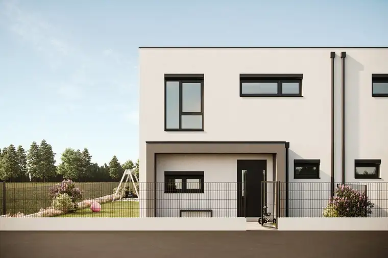 Ankommen &amp; Wohlfühlen - SCHLÜSSELFERTIGES DOPPELHAUS direkt in Oberpullendorf – inkl. Mini für 3 Jahre - PROVISIONSFREI!