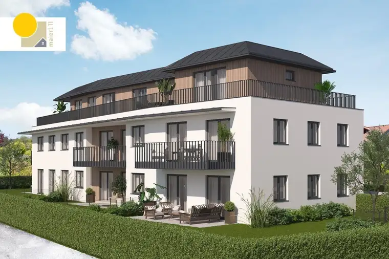 Bauprojekt Maiweg 11 - 3 Zimmer Wohnung mit großer Terrasse