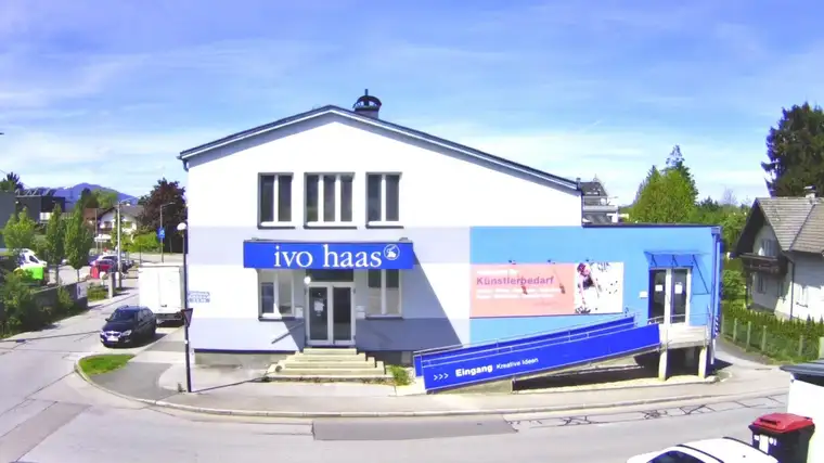 Gewerbeliegenschaft samt angrenzenden Einfamilienhaus in Liefering zu verkaufen!
