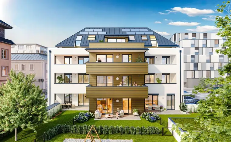 Kapitalanlage: Vermietete 2-Zimmer-Gartenwohnung in zentraler Lage!