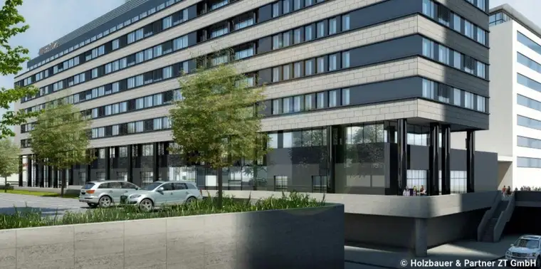 Büro in hochwertigem Bürogebäude, nahe Triesterstraße
