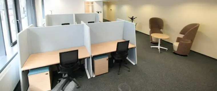 moderne möblierte Bürofläche in Büropark, 10 bis 15 Arbeitsplätze, kurze Mietbindung möglich