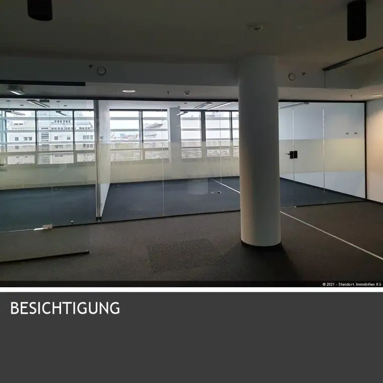 Bürofläche in großem Bürohaus bei U-/S-Bahn-Station Handelskai