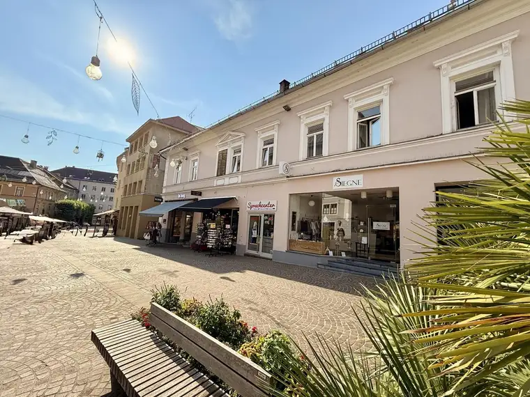 Geschäftslokal mit ca. 68m² in attraktiver Villacher Innenstadtlage