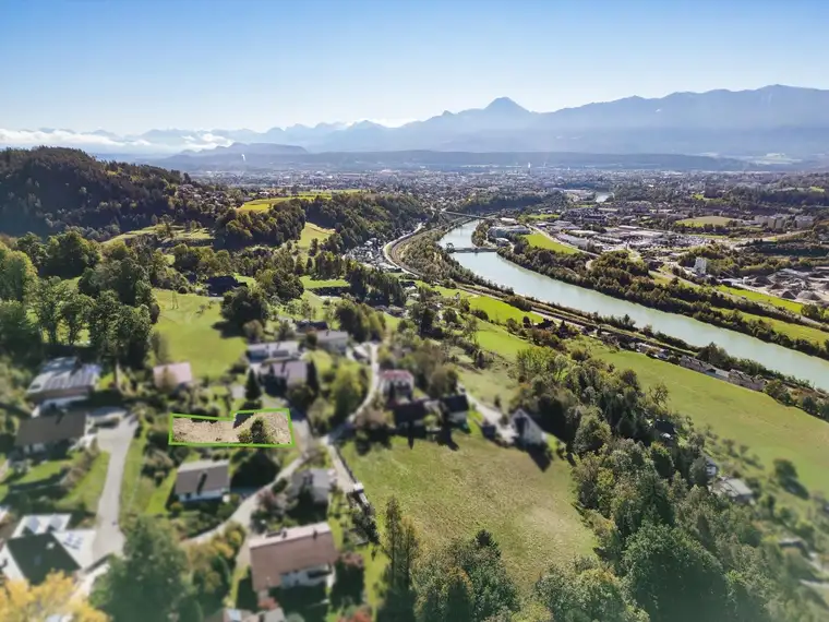 Großzügiger Baugrund mit Panoramablick in Villach-Wollanig