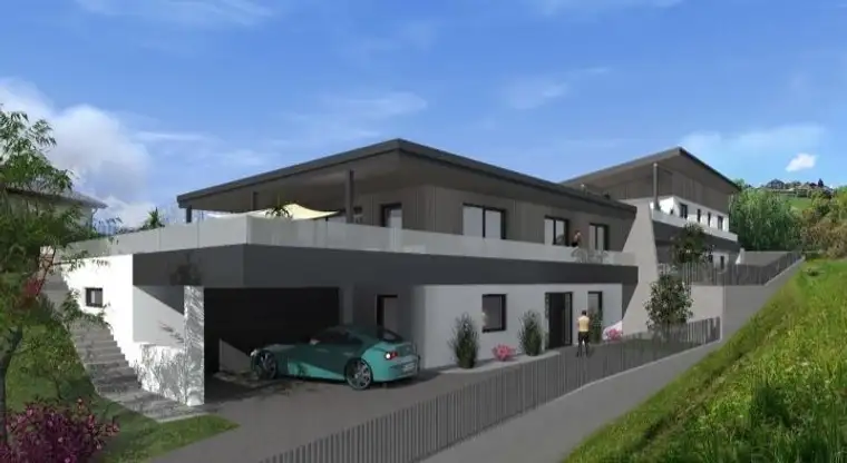 Exklusives Neubauhaus mit Doppelgarage und Carport
