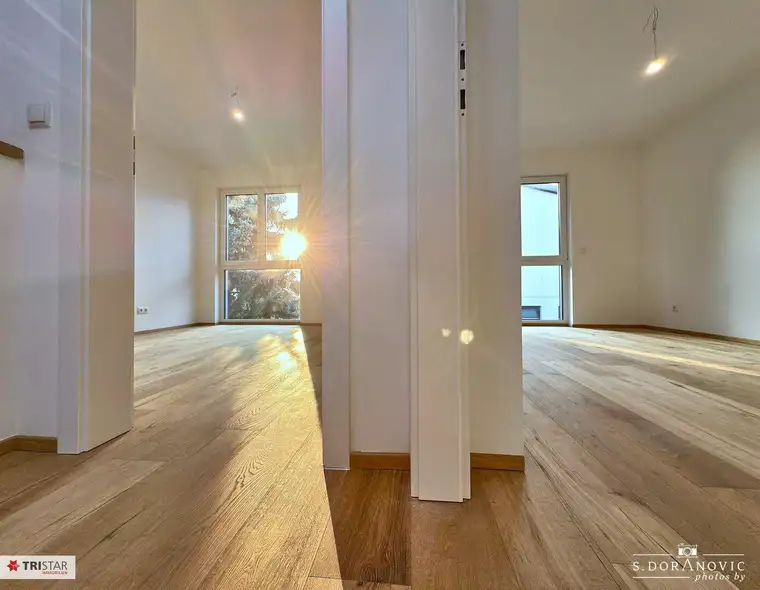 NEU! ++ 4 ZIMMER + GARTEN + TERRASSE + KÜCHE + PKW-STELLPLATZ ++ ENERGIEEFFIZIENZKLASSE A+ ++ 1220 WIEN ++