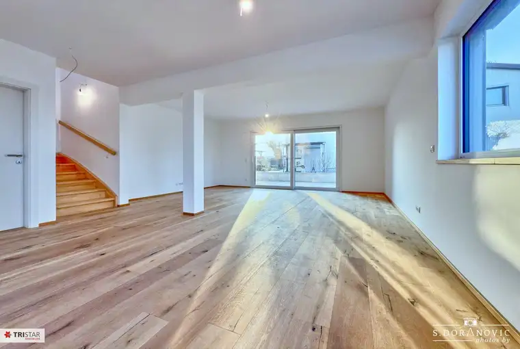 NEU! ++ 4 ZIMMER + GARTEN + TERRASSE + KÜCHE + PKW-STELLPLATZ ++ ENERGIEEFFIZIENZKLASSE A+ ++ 1220 WIEN ++