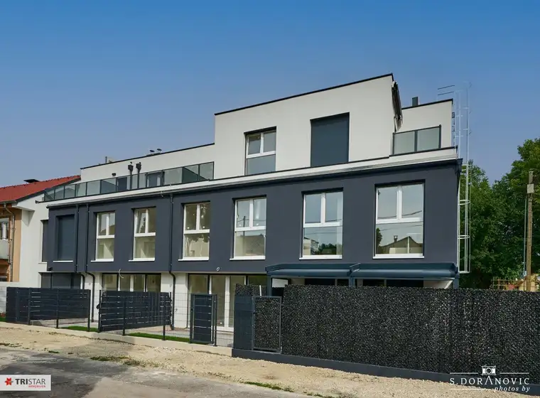 NEU! ++ BEZUGSFERTIG ++ HAUS MIT 5 ZIMMER / KELLER / GARTEN / 3 TERRASEN / 1 PKW-STELLPLATZ ++ EIGENTUM ++ 1220 WIEN ++