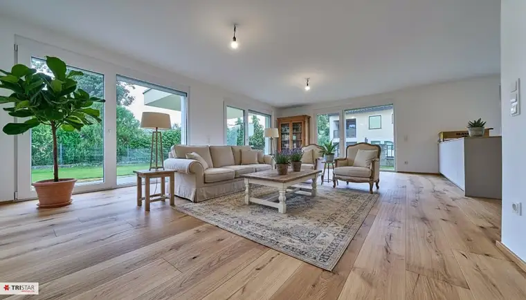 • NEU • ca. 152,50 m² WNFL / 5 ZIMMER • ZIEGELMASSIV / SCHLÜSSELFERTIG / ERSTBEZUG • GARTEN / TERRASSE / 2 BALKONE • TOP-LAGE •