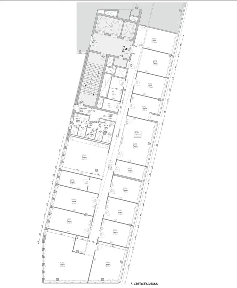 Moderne Büroflächen im VIE