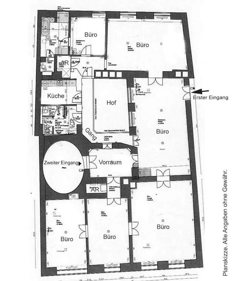 Repräsentatives Büro Nähe Kärntner Straße und Staatsoper