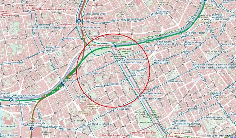 Entwicklung: Wohnen inkl. Kurzzeitmiete! Ruhig! U4!