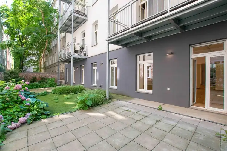Attraktive Bürofläche mit privatem Innenhof Nähe Praterstern und Messe Wien