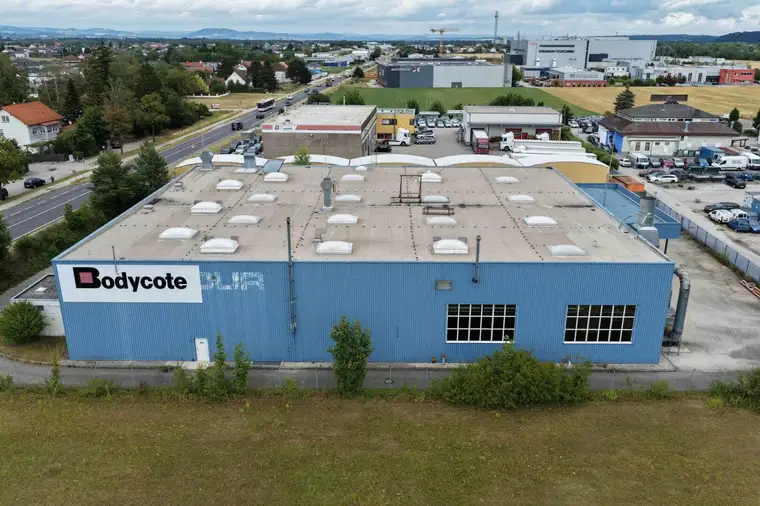 Verkauf einer Industriehalle in Marchtrenk an der B1 - Bundesstrasse