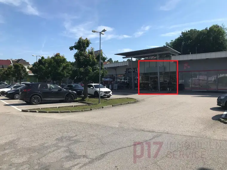 Attraktive Shopfläche im Fachmarktzentrum Haag zu vermieten!