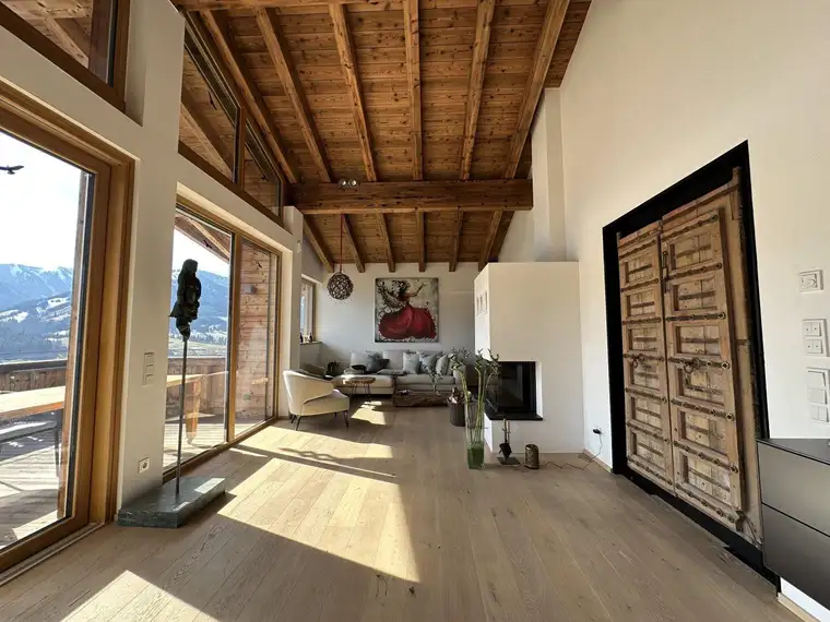 Architektenhaus mit Zweitwohnsitzwidmung am Sonnberg in Leogang