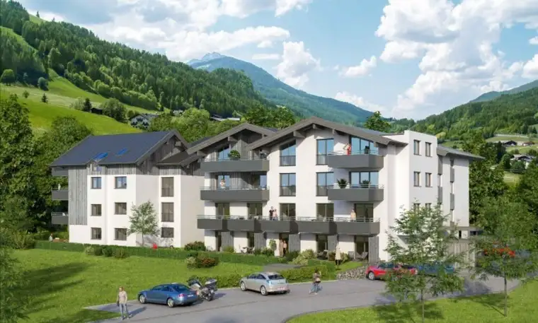 Moderne Gartenwohnung mit Terrasse in Leogang – ca. 29 m² Wohnfläche | Ideal als Personalwohnung