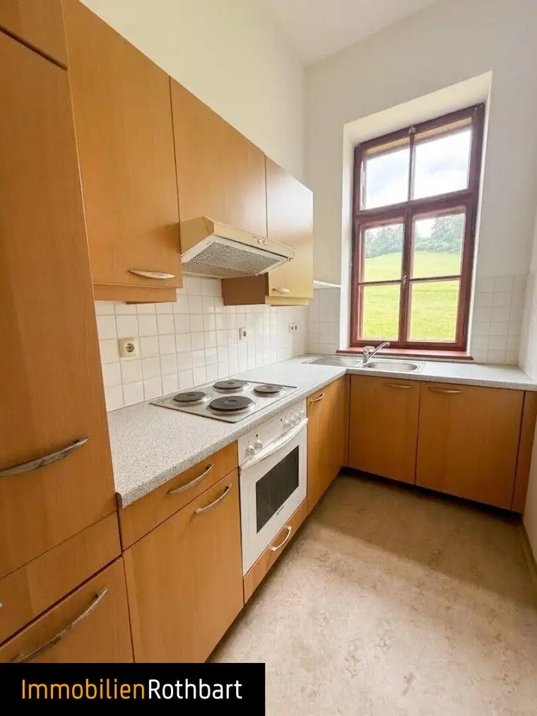 Wohnung in ruhiger und grüner Lage.