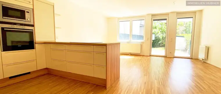 EIGENGRUND: nur EUR 4993 pro m² (gewichtete Fläche) für diese Gartenwohnung in STAMMERSDORF!!! Befristet vermietet