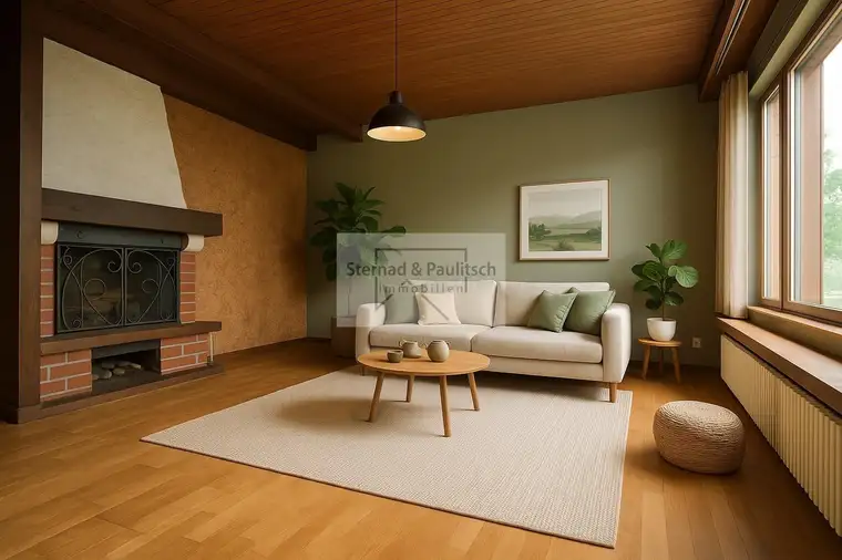 Charmantes Einfamilienhaus mit viel Potenzial | inkl. Innenraumvisualisierung | 9500 Villach