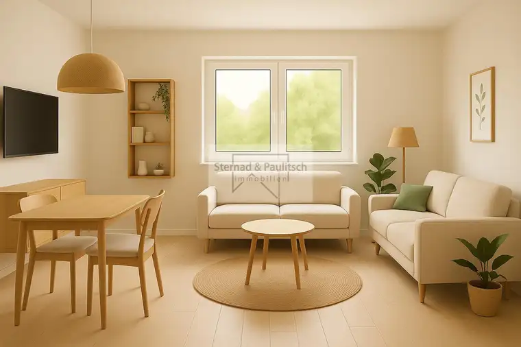 Charmante 2-Zimmer-Wohnung|inkl. Innenraumvisualisierung|Maria Rain