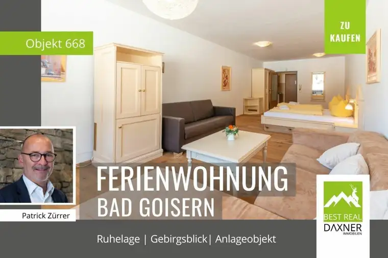 2 Zimmer-Wohnung in Panoramalage von Bad Goisern